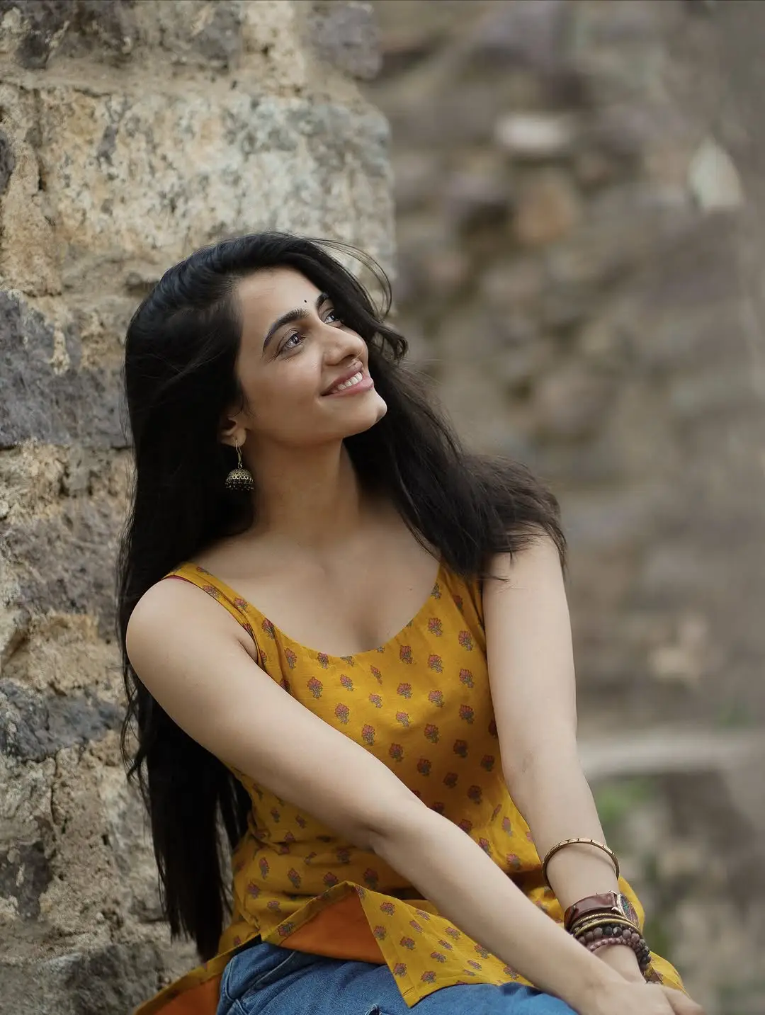 Tollywood heroine Manasa Chowdary latest photoshoot goes viral on social media