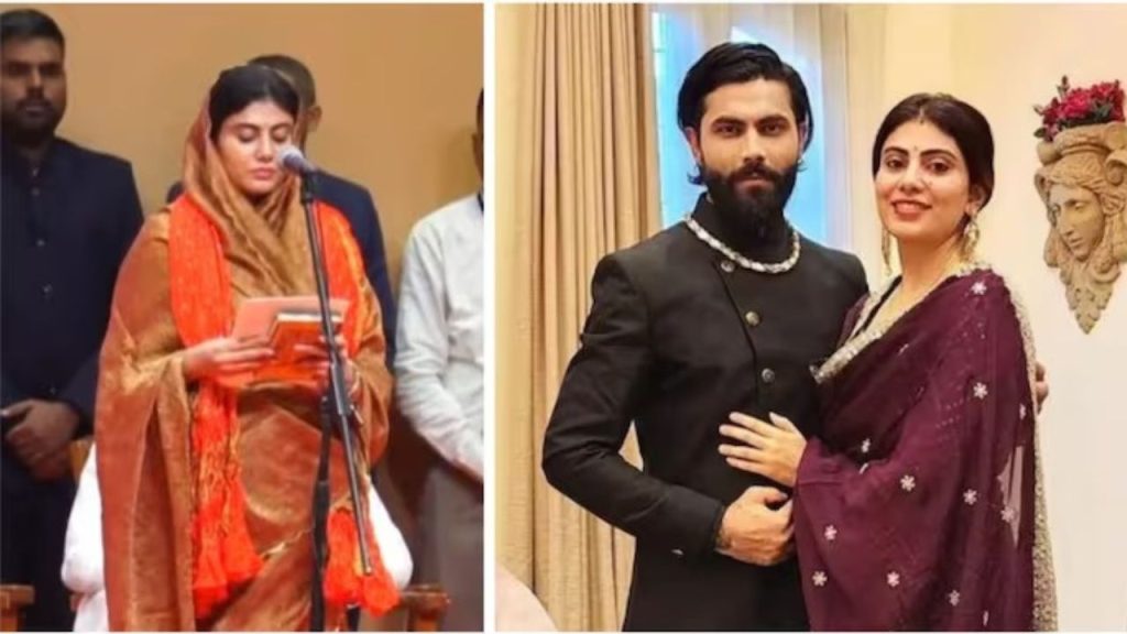 Jadeja’s wife Rivaba becomes minister
