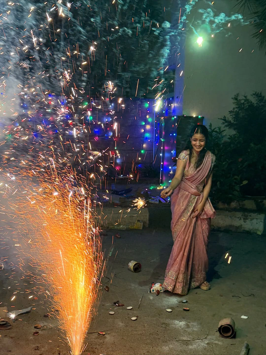 Vaishnavi Chaitanya Diwali Celebrations