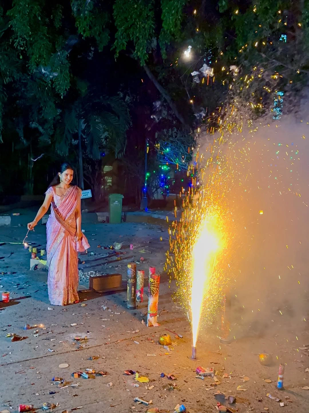 Vaishnavi Chaitanya Diwali Celebrations