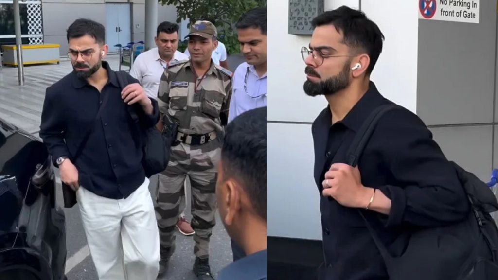 Virat Kohli Arrives In Delhi Ahead Of Australia Flight