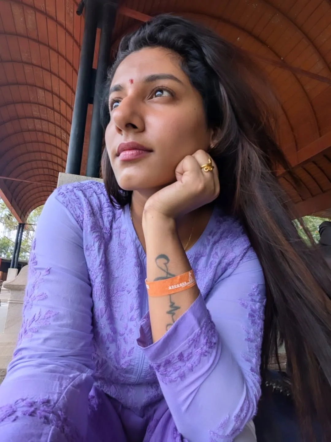 Vishnupriya Bhimeneni Went to Sadhguru Ashram