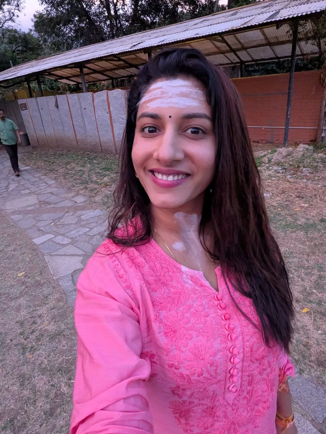 Vishnupriya Bhimeneni Went to Sadhguru Ashram