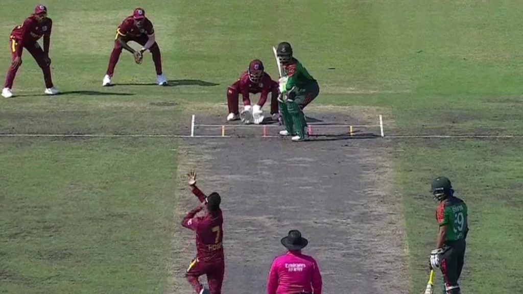 West Indies Creates history First time a full member nation bowled 50 overs of spin in an ODI