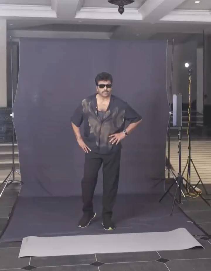 Megastar Chiranjeevi latest photoshoot goes viral on social media