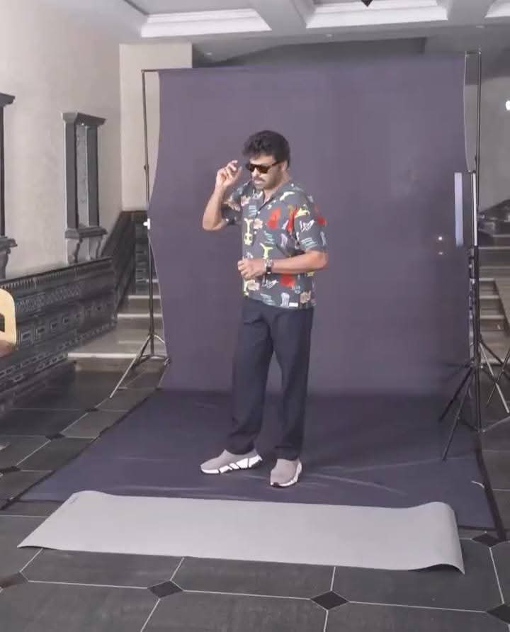 Megastar Chiranjeevi latest photoshoot goes viral on social media