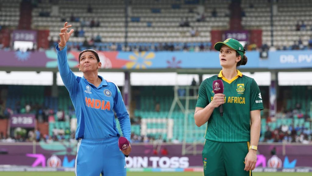 Womens ODI World Cup 2025 South Africa Women opt to bowl aginst India