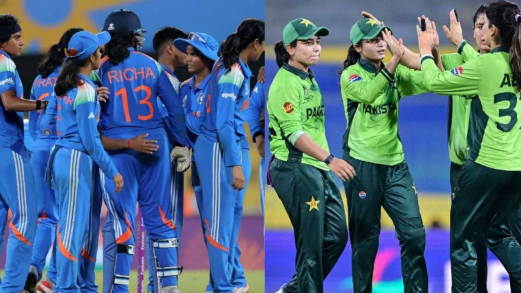 Womens ODI World Cup 2025 today match between India and pakistan