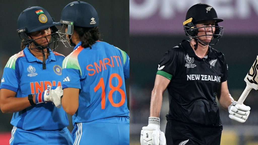 Womens World Cup 2025 Today match between India Women vs New Zealand Women