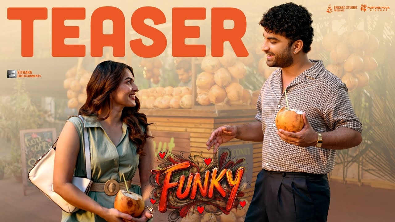 Funky Teaser : విశ్వక్ సేన్ ‘ఫంకీ’ టీజర్ వచ్చేసింది.. అనుదీప్ మార్క్ ఫుల్ కామెడీ.. Funky Teaser : విశ్వక్ సేన్ ‘ఫంకీ’ టీజర్ వచ్చేసింది.. అనుదీప్ మార్క్ ఫుల్ కామెడీ..