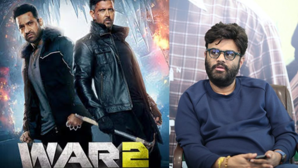 Naga Vamsi Indirect Comments on NTR Hrithik Roshan War 2 Movie goes Viral