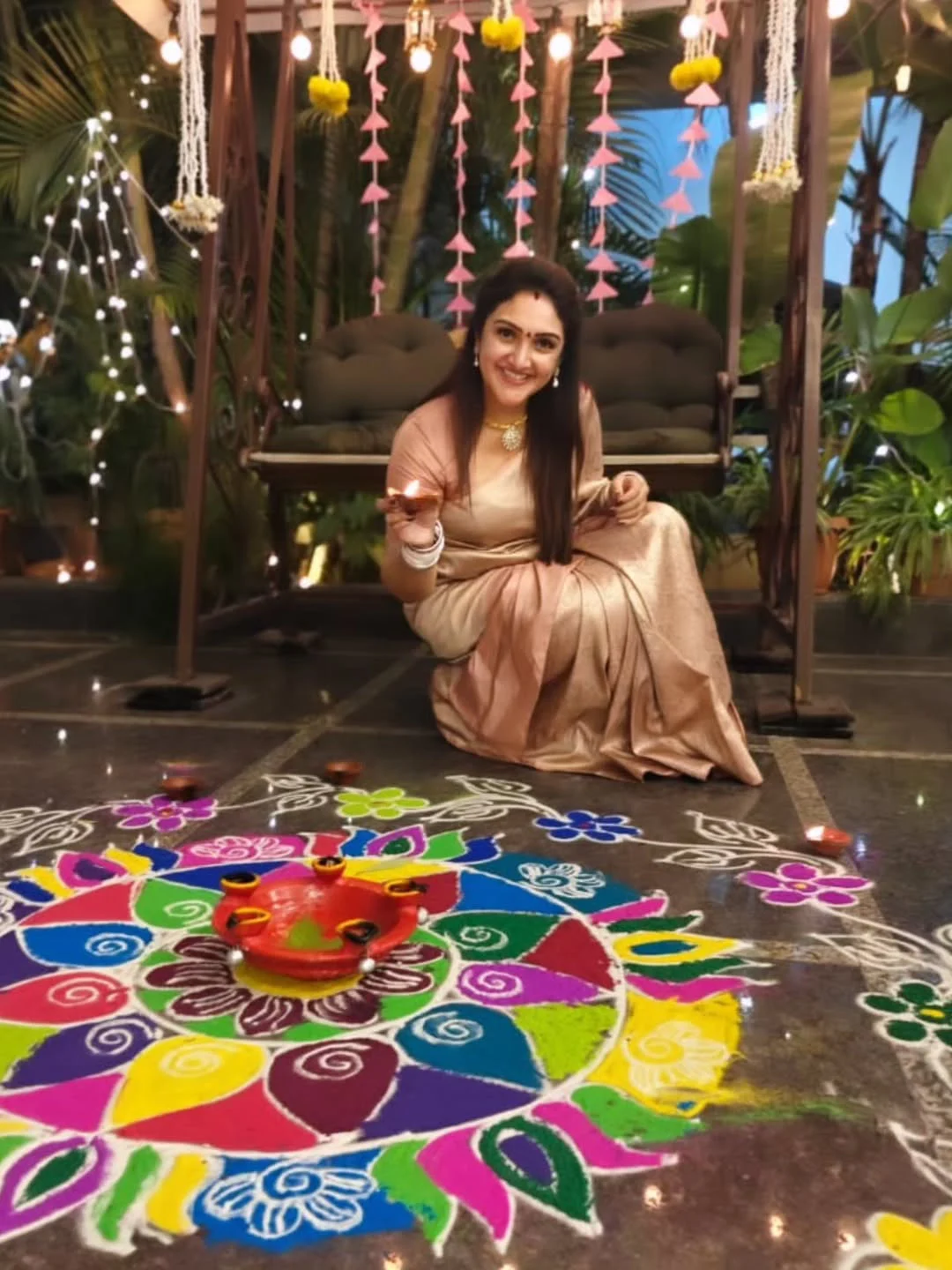 sridevi vijaykumar Diwali Celebrations with Family