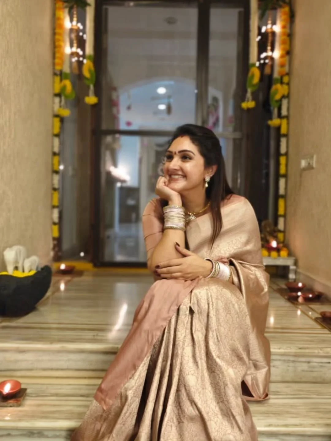 sridevi vijaykumar Diwali Celebrations with Family