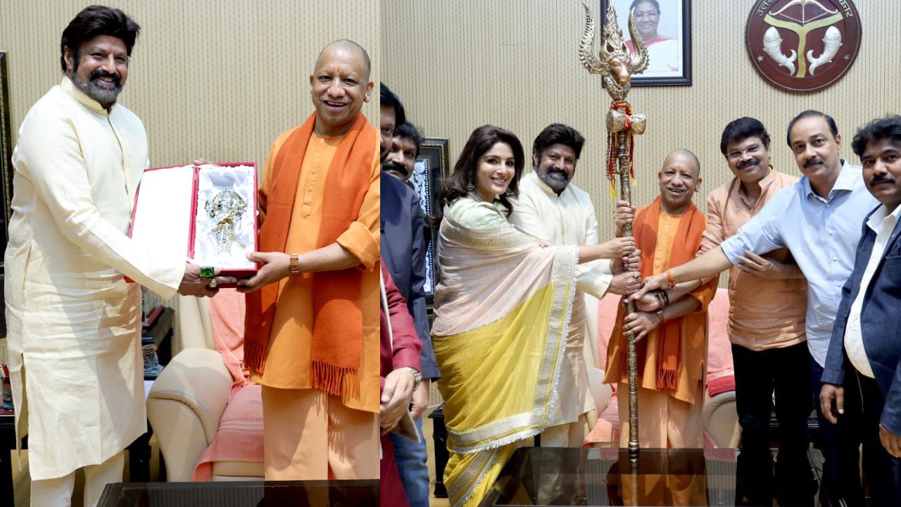 Akhanda 2 Team : యూపీ సీఎం యోగి ఆదిత్యనాథ్ తో ‘అఖండ 2’ టీం స్పెషల్ మీట్.. ఫోటోలు వైరల్..