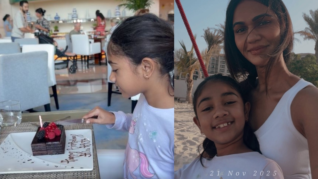 Allu Arha Birthday : దుబాయ్ లో బన్నీ కూతురు అల్లు అర్హ పుట్టిన రోజు వేడుకలు.. ఫొటోలు వైరల్..