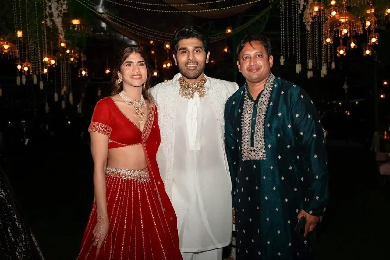 Allu Sirish Engagement Photos