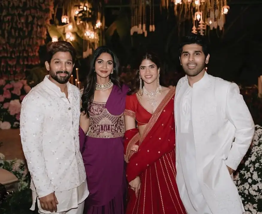 Allu Sirish Engagement Photos