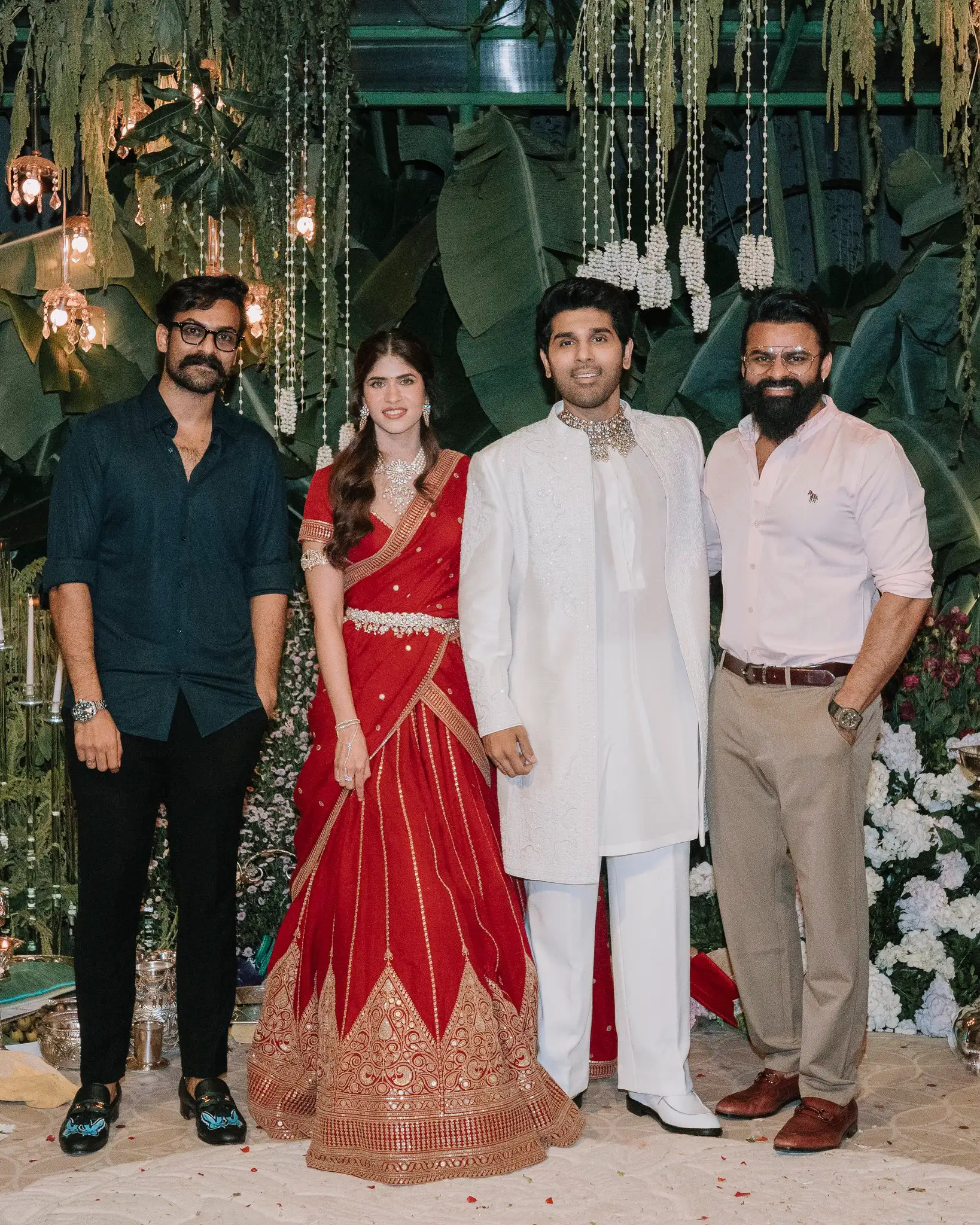 Allu Sirish Engagement Photos