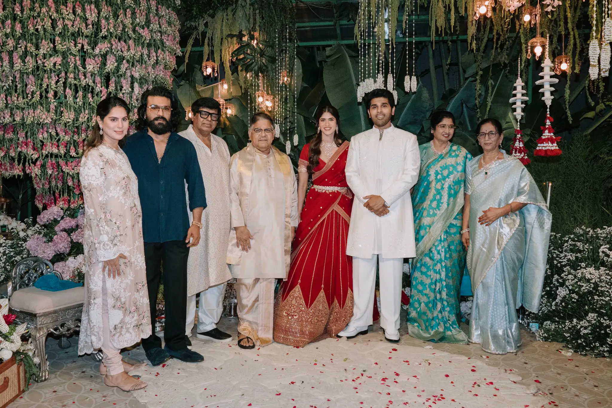 Allu Sirish Engagement Photos