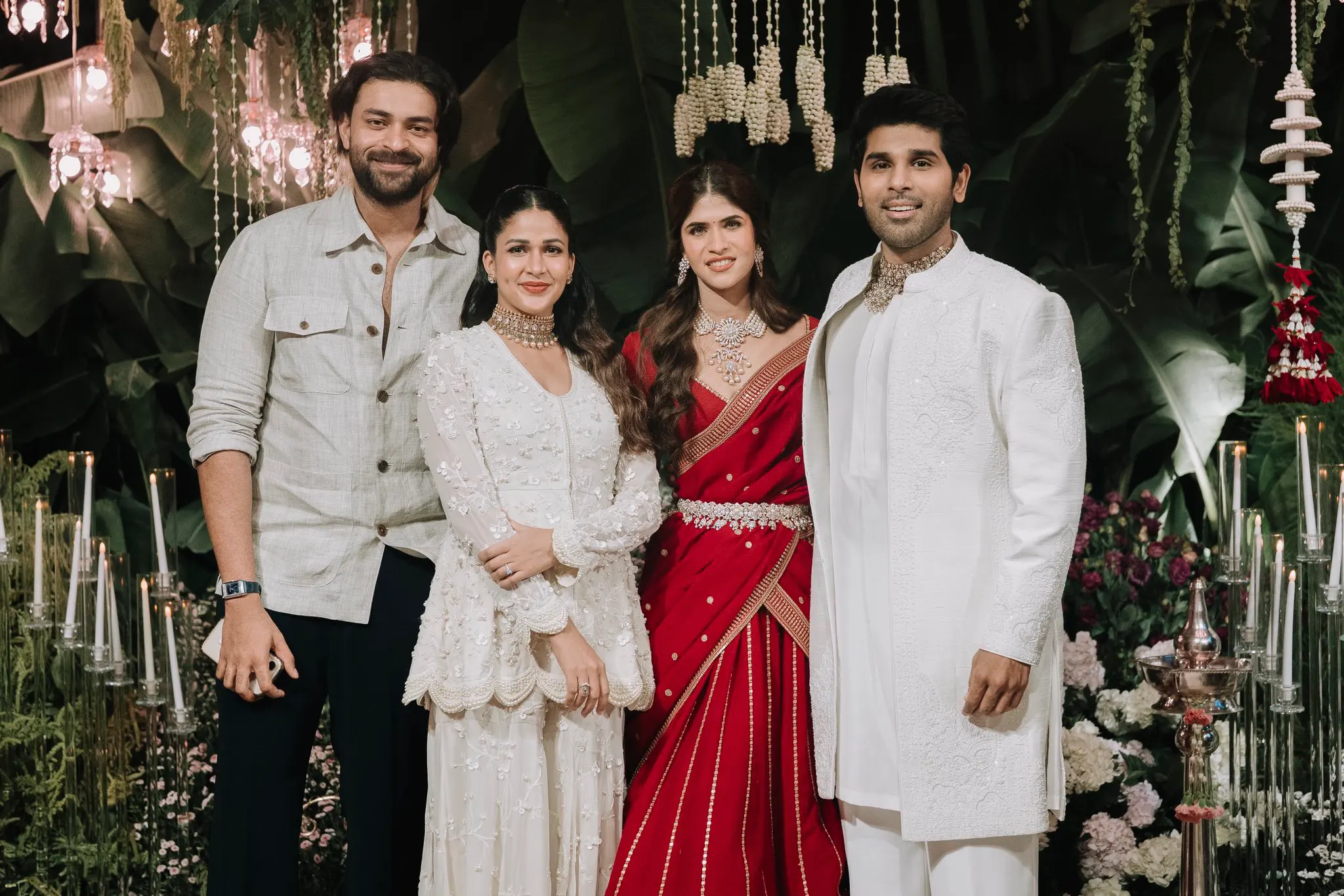 Allu Sirish Engagement Photos