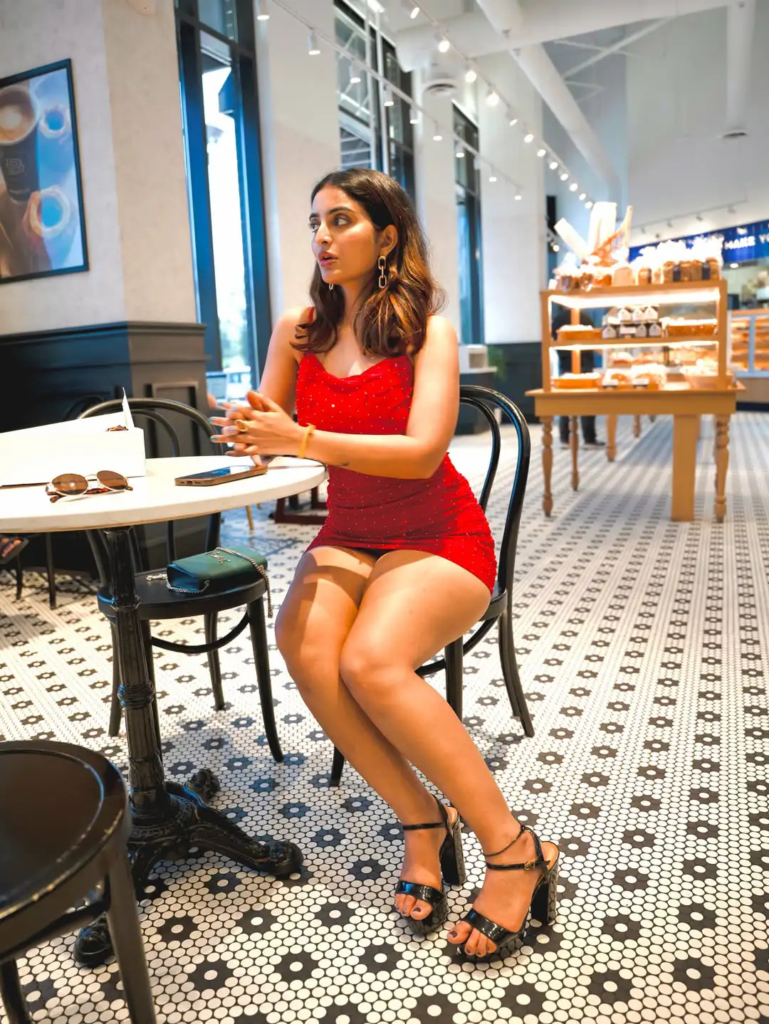 Ananya Nagalla Sizzling Photos in Short Dress