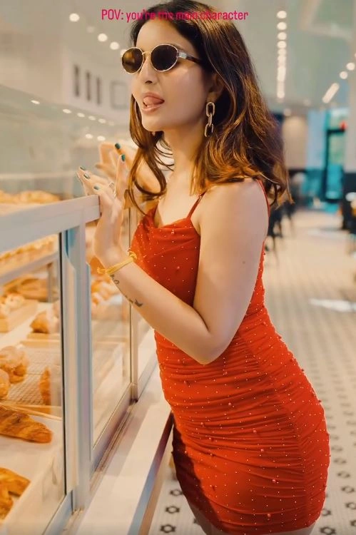 Ananya Nagalla Sizzling Photos in Short Dress