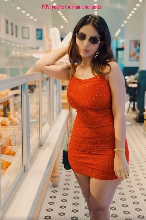 Ananya Nagalla Sizzling Photos in Short Dress