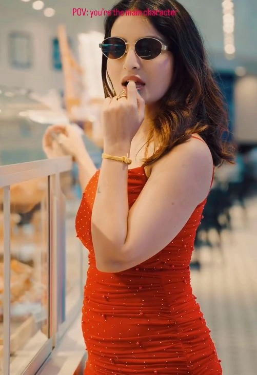 Ananya Nagalla Sizzling Photos in Short Dress