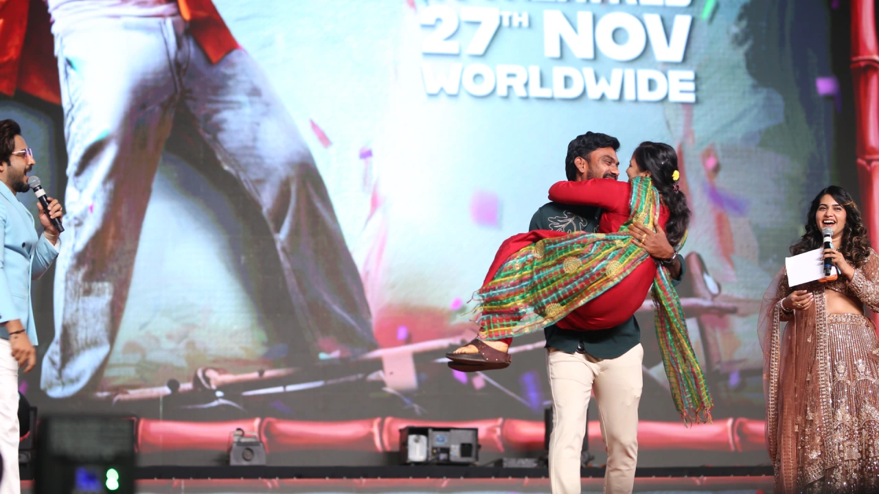 Ram Pothineni Bhagyashri Borse Andhra King Taluka Trailer Launch Event