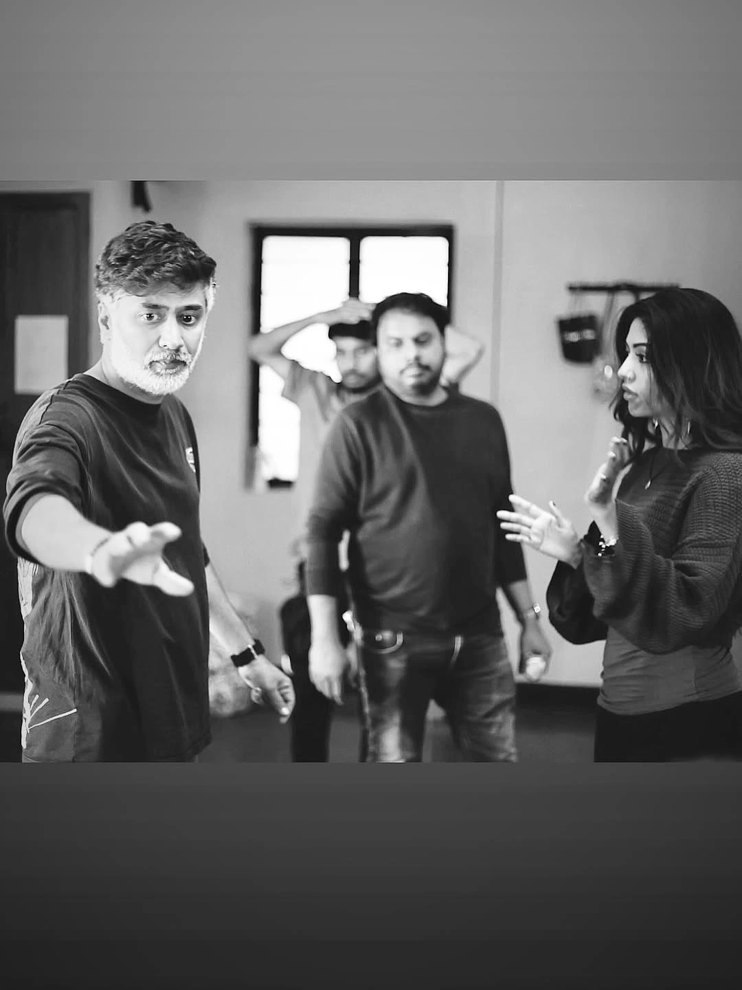 Anu Emmanuel Working Stills From The Girlfriend Movie