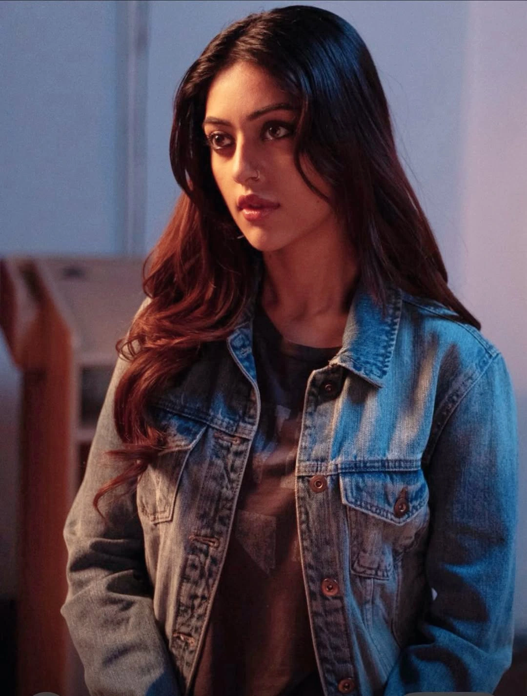 Anu Emmanuel Working Stills From The Girlfriend Movie