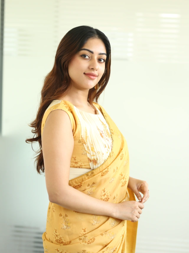 Anu Emmanuel Shines in Saree After The Girlfriend Success