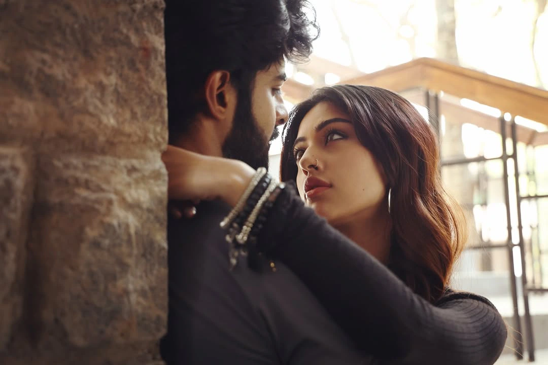 Anu Emmanuel Working Stills From The Girlfriend Movie