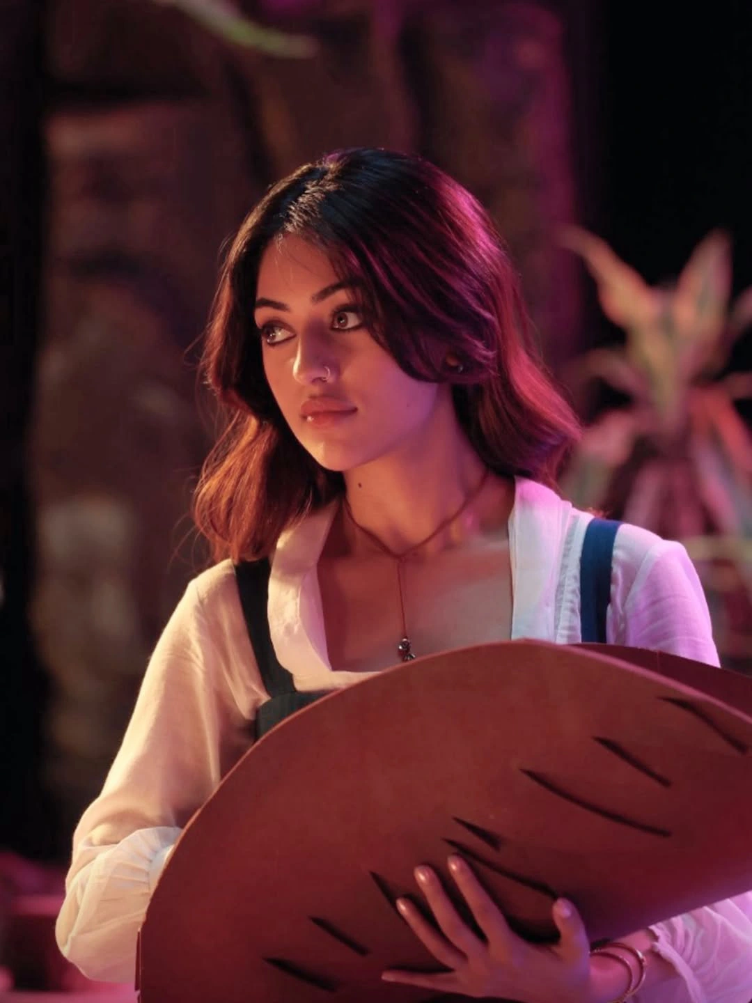 Anu Emmanuel Working Stills From The Girlfriend Movie