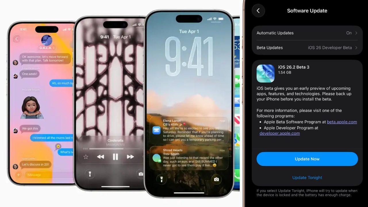 Apple iOS 26.2 Beta 3 : ఆపిల్ లవర్స్‌కు గుడ్ న్యూస్.. iOS 26.2 బీటా 3 వచ్చిందోచ్.. కొత్త ఫీచర్ల ఫుల్ లిస్ట్.. ఇప్పుడే అప్‌డేట్ చేసుకోండి!