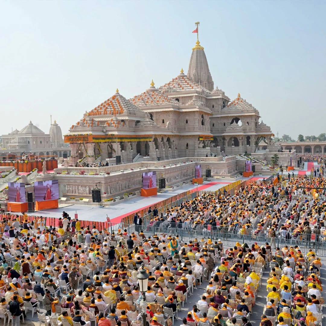 Dharma Dhwajarohan Utsav at Shri Ram Janmabhoomi Mandir in Ayodhya
