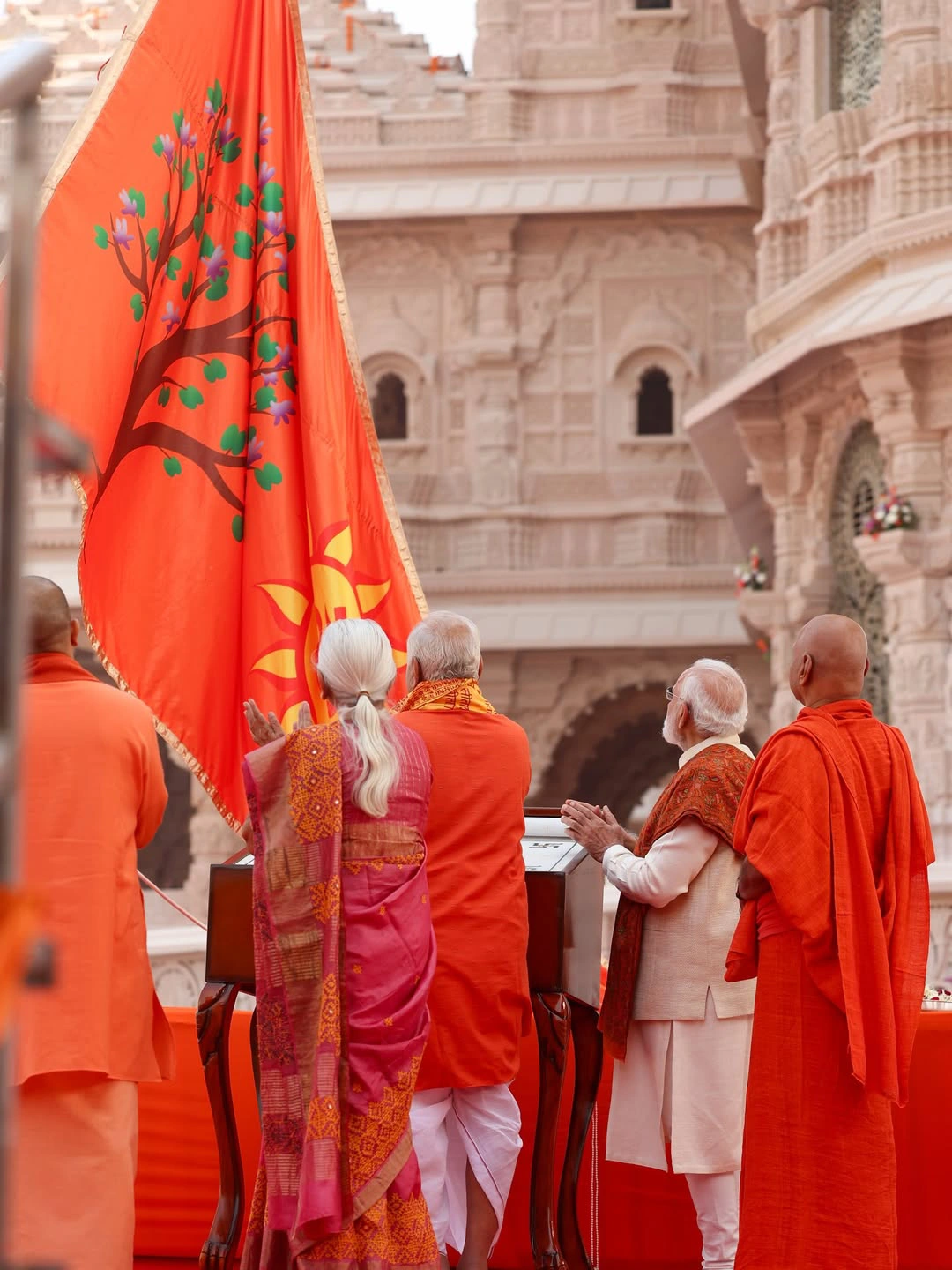 Dharma Dhwajarohan Utsav at Shri Ram Janmabhoomi Mandir in Ayodhya