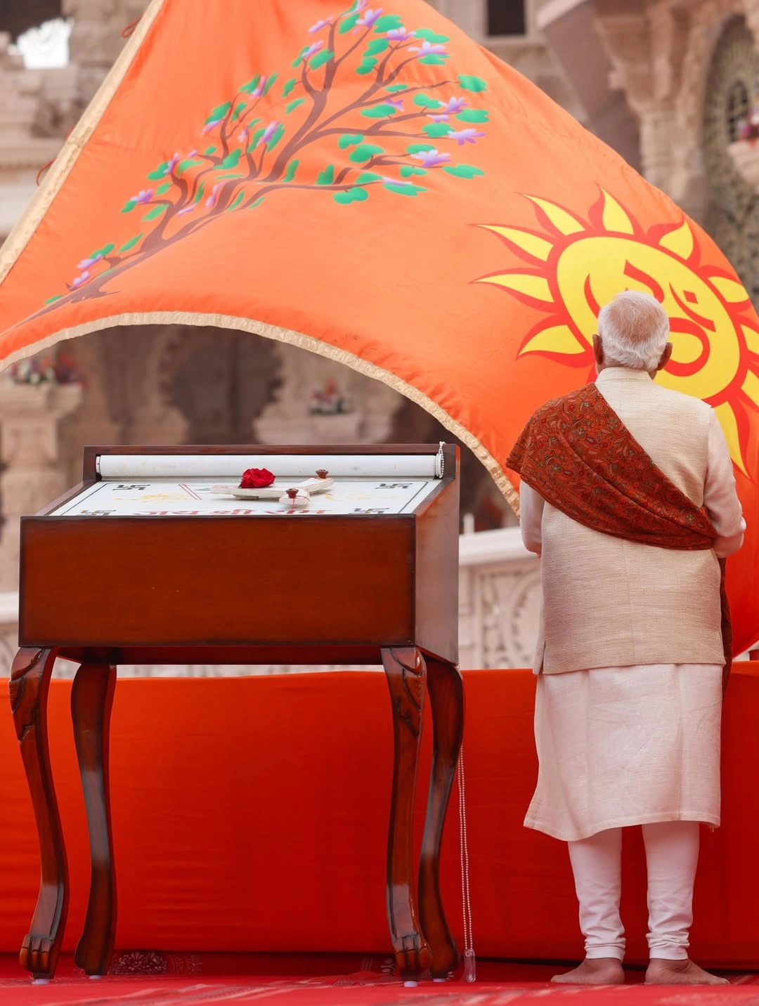 Dharma Dhwajarohan Utsav at Shri Ram Janmabhoomi Mandir in Ayodhya