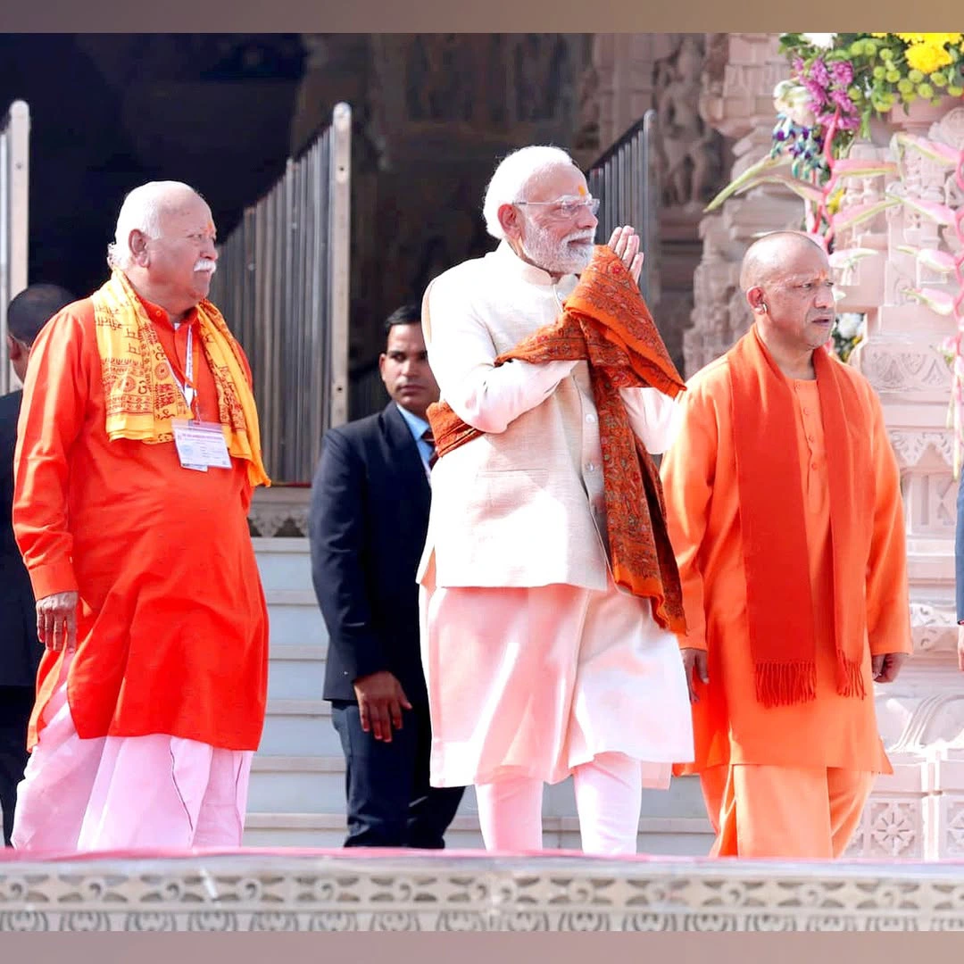 Dharma Dhwajarohan Utsav at Shri Ram Janmabhoomi Mandir in Ayodhya