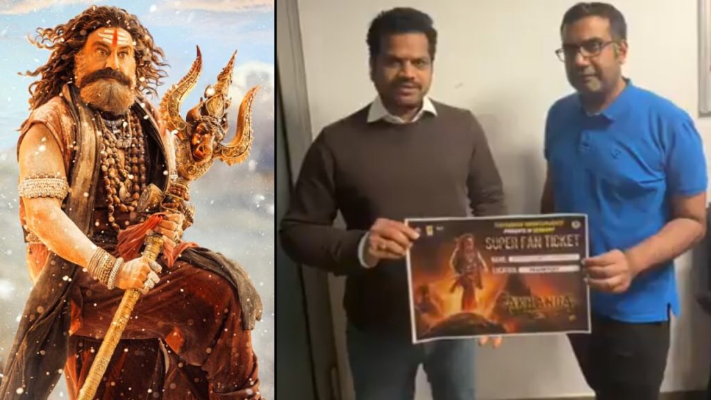 Balakrishna fan buys Akhanda 2 first day ticket for Rs 1 lakh