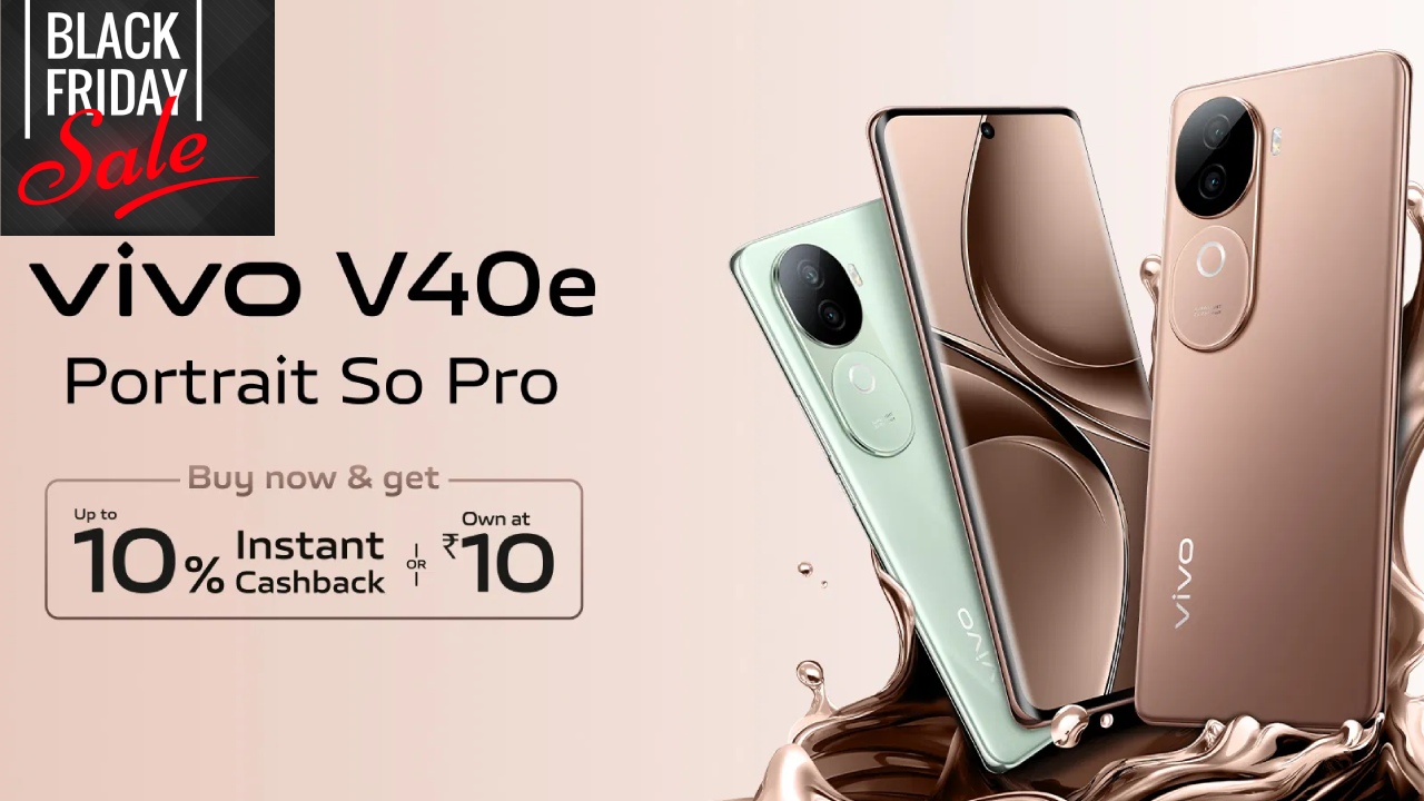 Black Friday Sale : వివోనా మజాకా.. ఇలా కొన్నారంటే ఈ వివో V40e ఫోన్ అతి చౌకైన ధరకే.. అసలు మిస్ చేయొద్దు..!