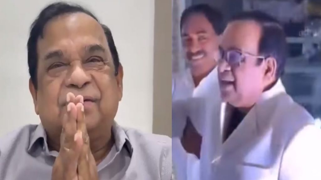 Brahmanandam releases video on Errabelli Dayakar controversy