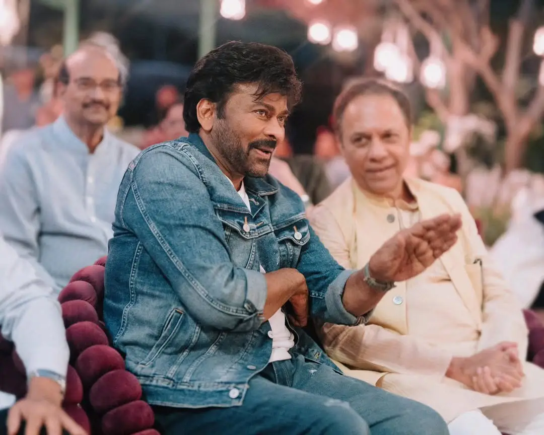 Chiranjeevi photos at Allu Sirish engagement ceremony (1)