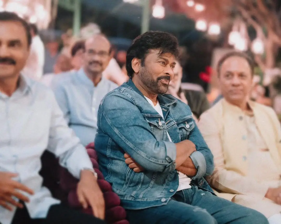 Chiranjeevi photos at Allu Sirish engagement ceremony (1)