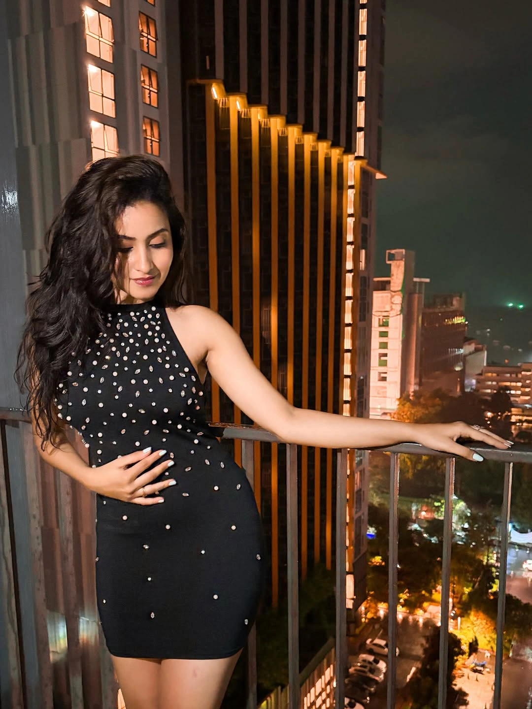 Deepika Pilli Dashing Looks in Short Dress