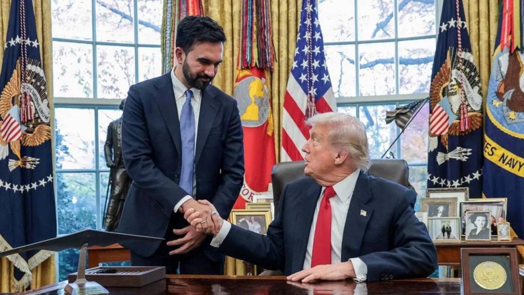 Donald Trump Zohran Mamadani