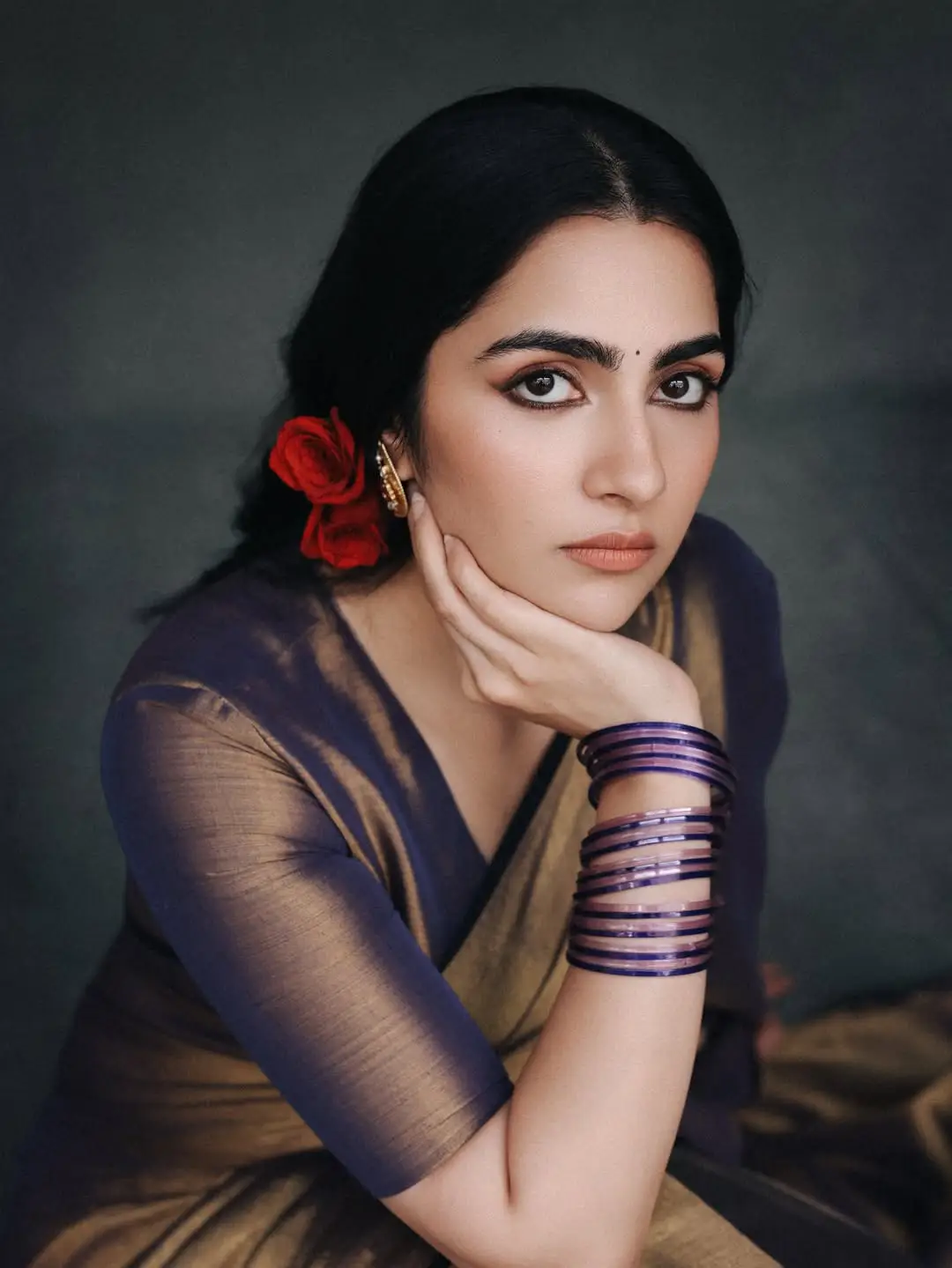 Dragon beauty Rukmini Vasanth latest photos are going viral on social media. (1)