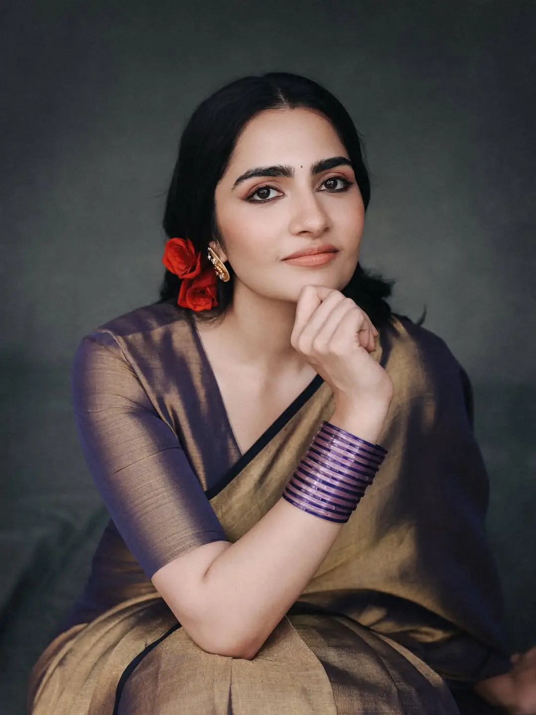 Dragon beauty Rukmini Vasanth latest photos are going viral on social media. (1)