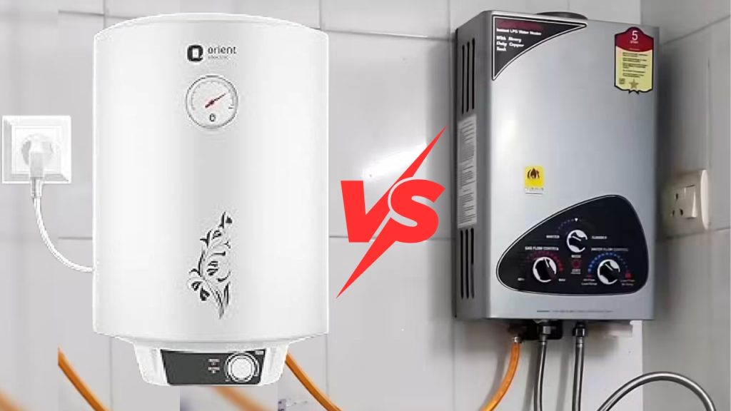 Gas or Electric Geysers Compare