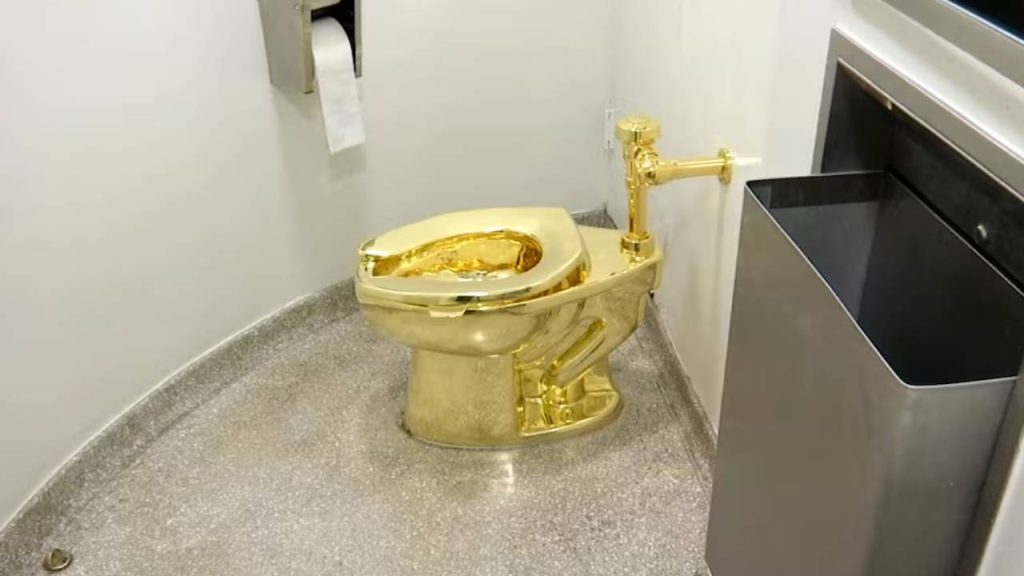 Gold Toilet